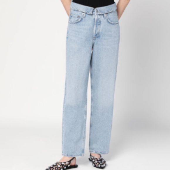 Agolde Echo Taper Denim jeans syllable wash - 23 - Picture 1 of 11